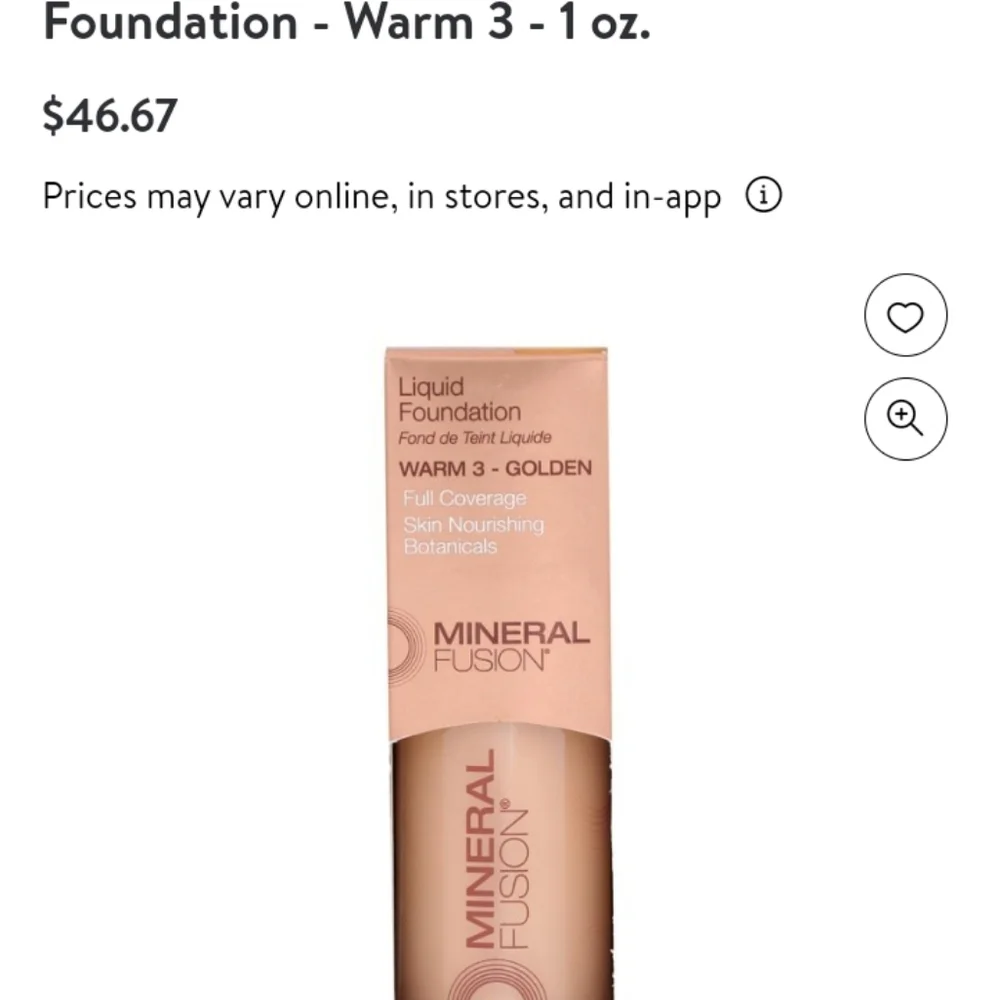 New Mineral Fusion Liquid Foundation - Picture 5 of 5
